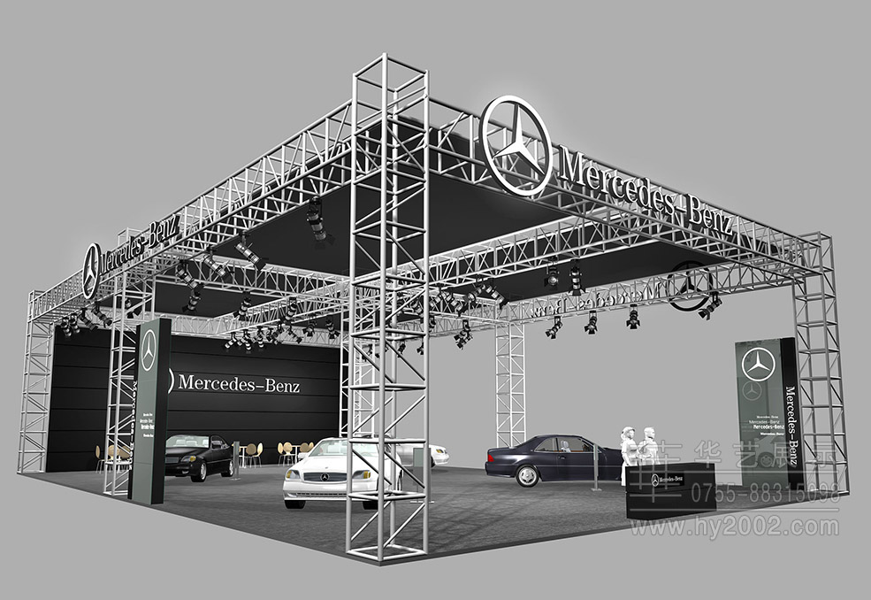 2010深圳秋季汽車展 Mercedes-Benz 奔馳展臺設(shè)計效果圖 深圳秋季汽車展,奔馳展臺設(shè)計效果圖,展臺設(shè)計