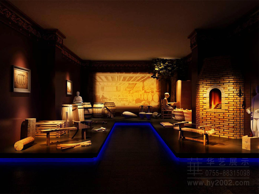 博物館效果圖 博物館設(shè)計,酒博物館設(shè)計案例,博物館策略方案,博物館效果圖,全息投影技術(shù)