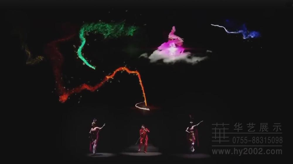 2016春晚六小齡童 2016春晚六小齡童,幻像投影,幻影成像
